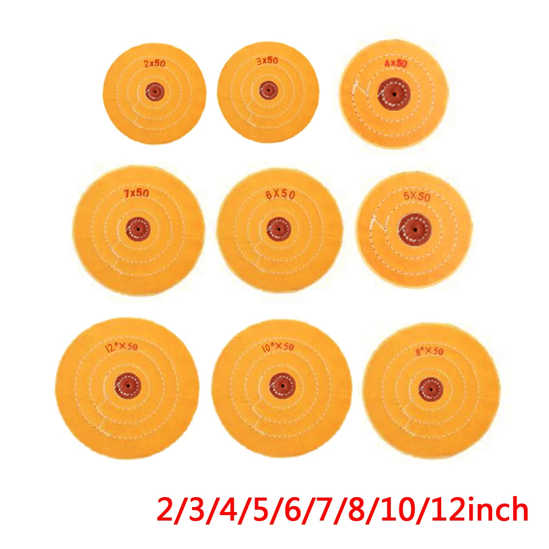 1PC Cotton Polishing Wheel Cloth Buffing Wheel Grinder For Wood Metal Mirror Hardware Jewelry Grinding Round Shape Abrasive Tool
1PC Cotton Polishing Wheel Cloth Buffing Wheel Grinder For Wood Metal Mirror Hardware Jewelry Grinding Round Shape Abrasive Tool