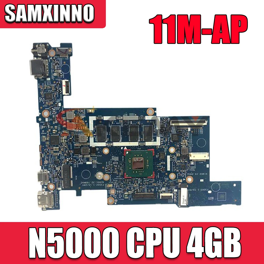 Материнская плата Akemy 11M-AP для HP 11M-AP0013DX 11-AP0014NR 18743-1, материнская плата для ноутбука с процессором N5000, 4 Гб, протестирована полностью на 100%
Материнская плата Akemy 11M-AP для HP 11M-AP0013DX 11-AP0014NR 18743-1, материнская плата для ноутбука с процессором N5000, 4 Гб, протестирована полностью на 100%