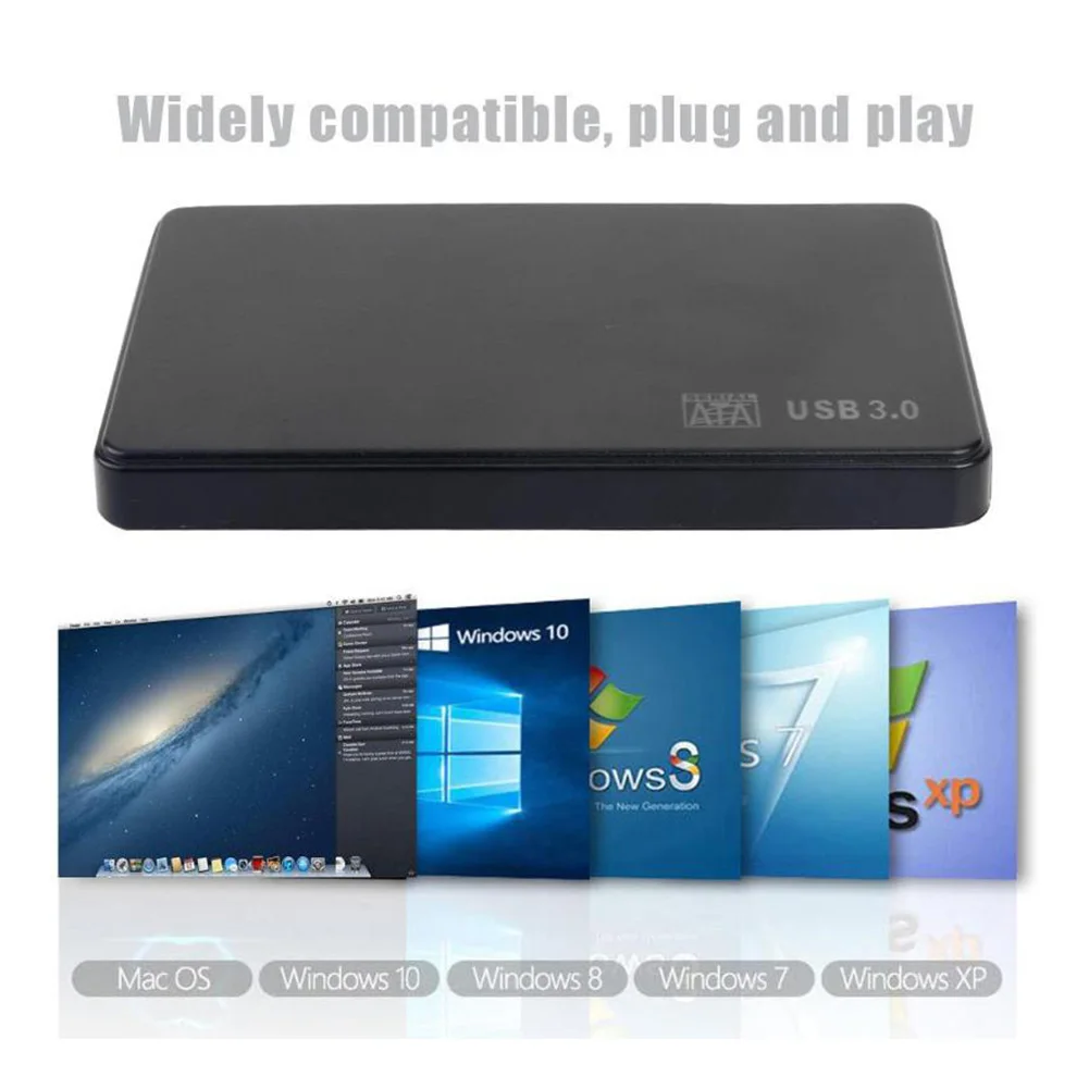 2.5 inch HDD Case USB 3.0 SSD External Case Enclosure 5Gbps SATA Mobile Box External Mobile Box Hard Disk Adapter
2.5 inch HDD Case USB 3.0 SSD External Case Enclosure 5Gbps SATA Mobile Box External Mobile Box Hard Disk Adapter