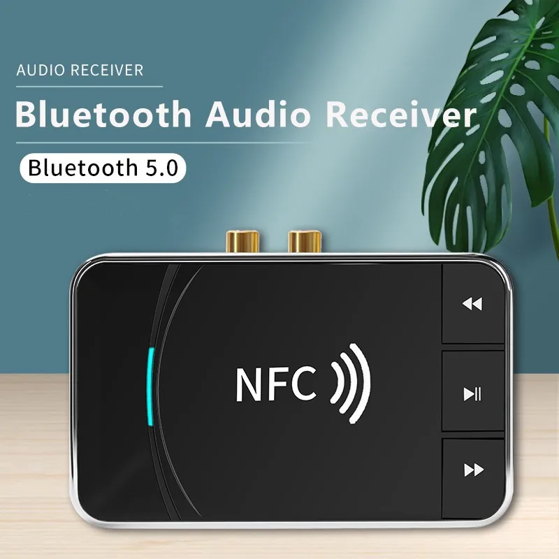 NFC 5.0 Bluetooth Receiver AUX 3.5mm RCA Jack USB Smart Playback Stereo Audio Wireless Adapter For Car Kit Speaker
NFC 5.0 Bluetooth Receiver AUX 3.5mm RCA Jack USB Smart Playback Stereo Audio Wireless Adapter For Car Kit Speaker
