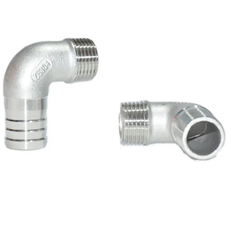 1/8" 1/4" 3/8" 1/2" 3/4" 1" BSPT Male 6/8/10/12/14/15/16/20/25/32mm Hose Barb Hosetail Elbow 90 Connector 304 Stainless Sanitary
1/8" 1/4" 3/8" 1/2" 3/4" 1" BSPT Male 6/8/10/12/14/15/16/20/25/32mm Hose Barb Hosetail Elbow 90 Connector 304 Stainless Sanitary