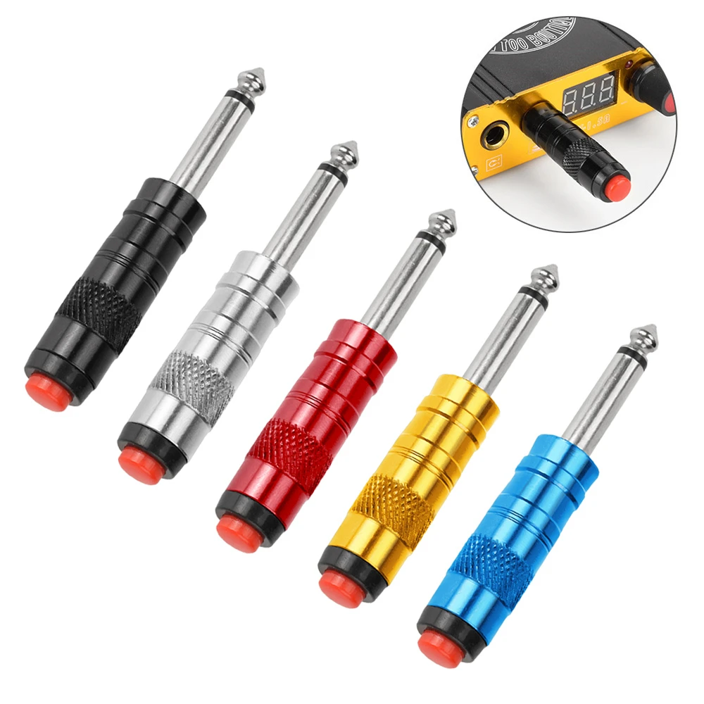 Wireless Switch Plug Foot Pedal Aluminum Alloy Automatic Pedal Switch Tattoo Clip Cord Plug Button Tattoo Machine Power Supply 
Wireless Switch Plug Foot Pedal Aluminum Alloy Automatic Pedal Switch Tattoo Clip Cord Plug Button Tattoo Machine Power Supply