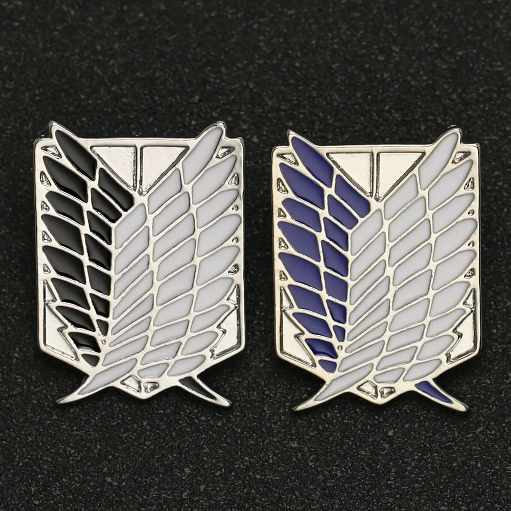 Attack on Titan Brooch Pin Wings of Liberty Freedom Scout Regiment Legions Badge Jewelry Metal Clothing Accessories Collection
Attack on Titan Brooch Pin Wings of Liberty Freedom Scout Regiment Legions Badge Jewelry Metal Clothing Accessories Collection