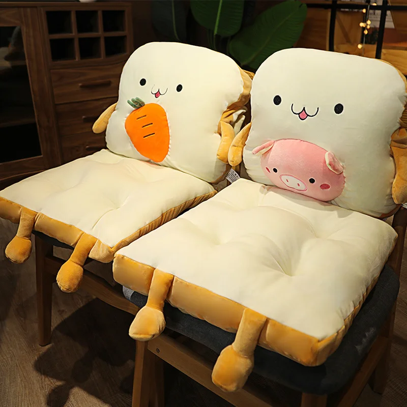 Мультяшная подушка для сиденья в потрясающей форме, украшение для спины, нескользящая, большая, утолщенная, превращается в диван Kawai
Мультяшная подушка для сиденья в потрясающей форме, украшение для спины, нескользящая, большая, утолщенная, превращается в диван Kawai