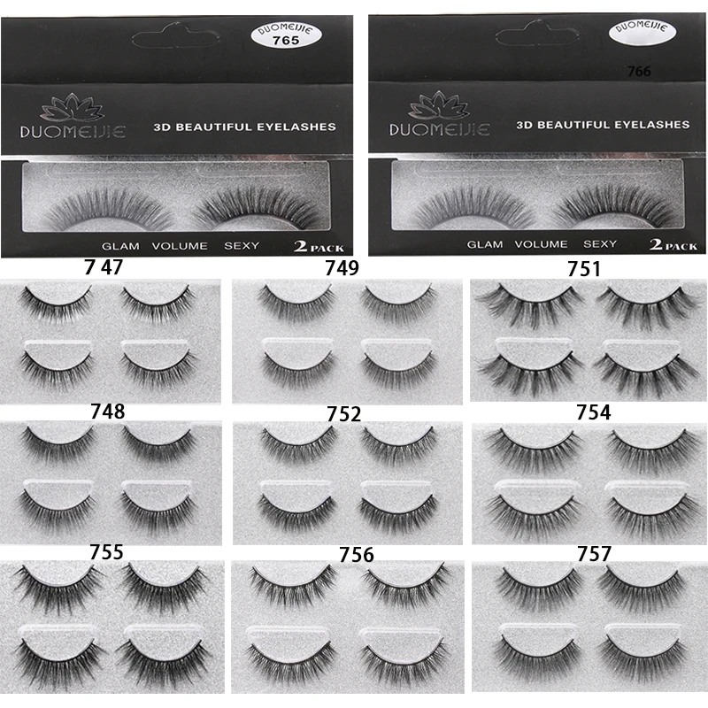 AY 2020 2Pairs Mink Eyelashes Natural/Thick 3D mink Faux Lashes Natural False Eyelash HandMade Eyelashes Woman Makeup Tools
AY 2020 2Pairs Mink Eyelashes Natural/Thick 3D mink Faux Lashes Natural False Eyelash HandMade Eyelashes Woman Makeup Tools