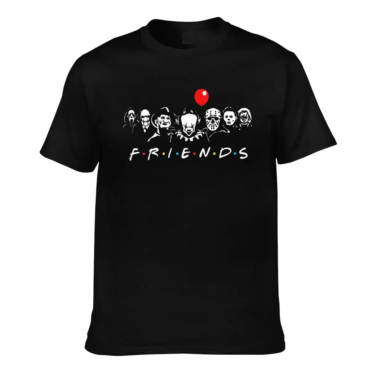 Horror Movie Halloween Friends T Shirt Michael Myers Jason Voorhees Short Sleeve Fashion T-Shirt Graphic 100 Cotton Tee Shirt
Horror Movie Halloween Friends T Shirt Michael Myers Jason Voorhees Short Sleeve Fashion T-Shirt Graphic 100 Cotton Tee Shirt
