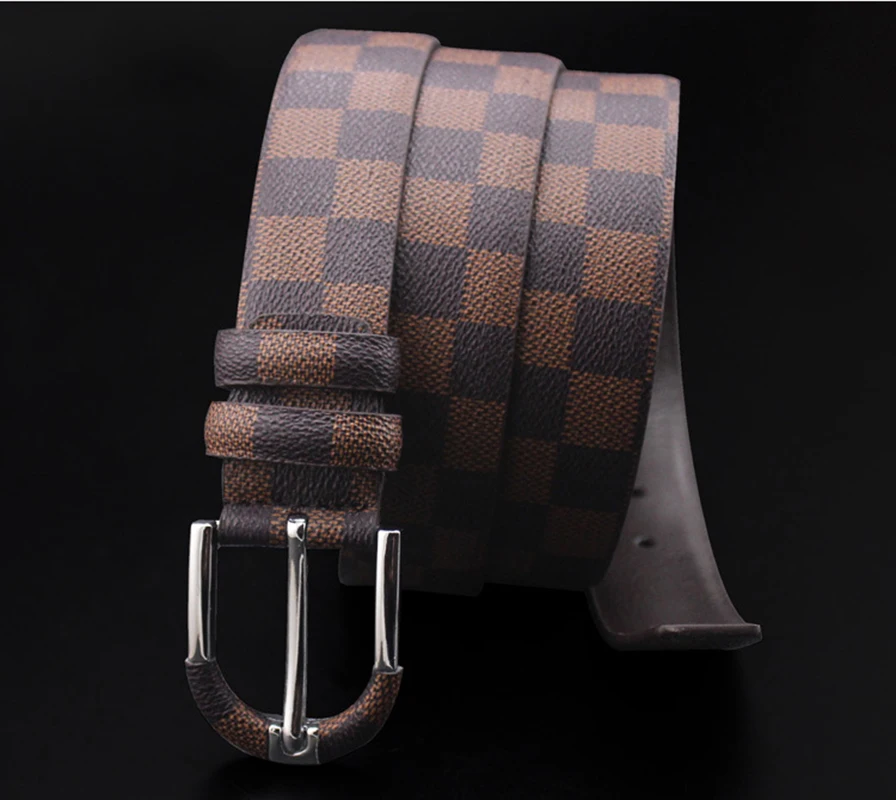 Men and women belt leather belt men's brand printing plaid belt fashion casual pin buckle women's strap jeans strap
Men and women belt leather belt men's brand printing plaid belt fashion casual pin buckle women's strap jeans strap