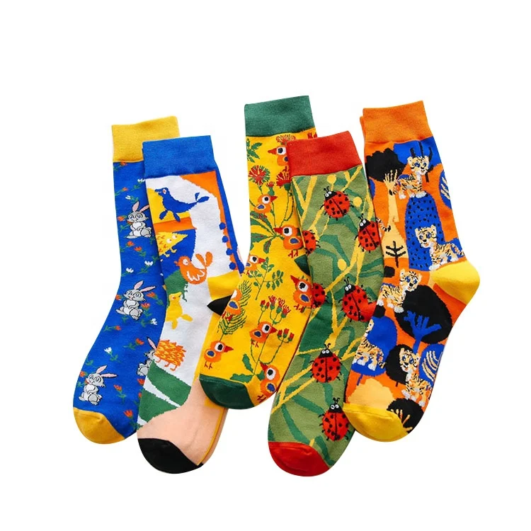 European and American Street Tide Socks Animal Personality Soft Cotton Long Tube Socks Meia 100 Algodao
European and American Street Tide Socks Animal Personality Soft Cotton Long Tube Socks Meia 100 Algodao