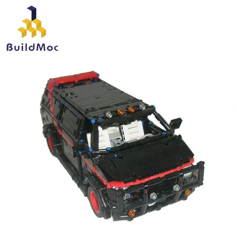 BuildMoc Car Truck Model Bluding Blocks Police Station Van Block Compatible Technic Ideas Bricks Educational Toy Christmas Gifts
BuildMoc Car Truck Model Bluding Blocks Police Station Van Block Compatible Technic Ideas Bricks Educational Toy Christmas Gifts
