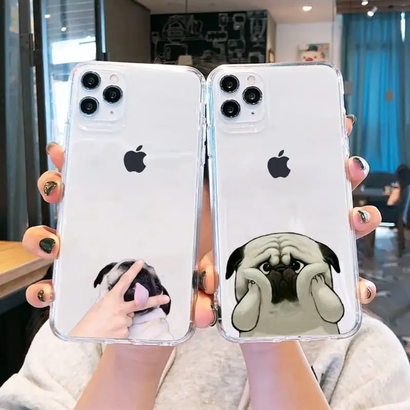 Pug Dog French Bulldog Phone Case Transparent soft For iphone 13 12 11 8 7 plus mini x xs xr pro max
Pug Dog French Bulldog Phone Case Transparent soft For iphone 13 12 11 8 7 plus mini x xs xr pro max