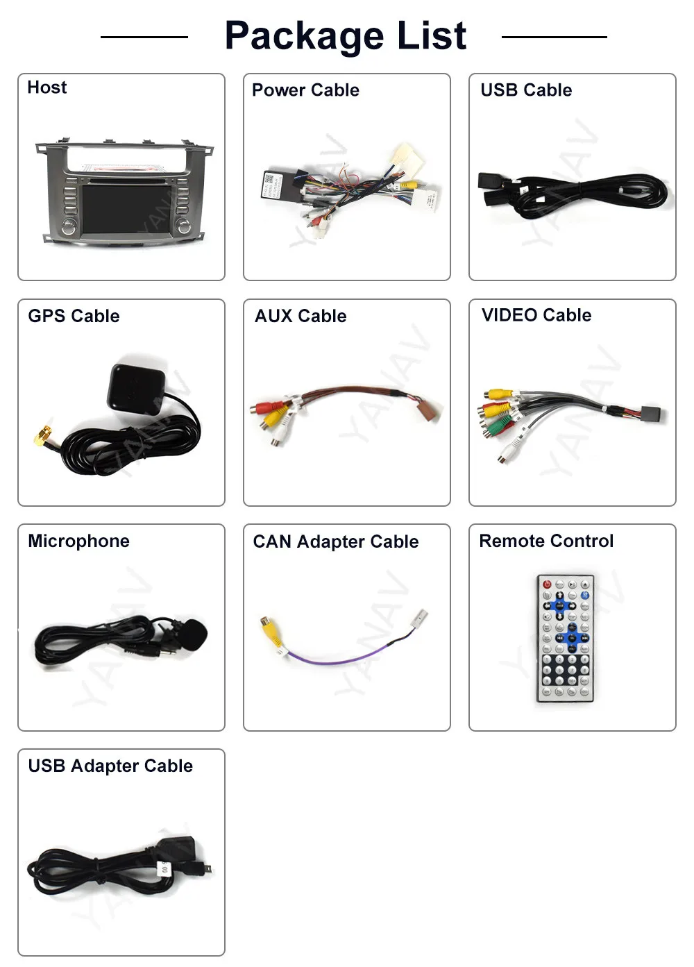 Android Car Radio 2 DIN Stereo Receiver For-Toyota Land Cruiser 100 2003-2008 GPS Navigation Audio Multimedia Player Head Unit
Android Car Radio 2 DIN Stereo Receiver For-Toyota Land Cruiser 100 2003-2008 GPS Navigation Audio Multimedia Player Head Unit