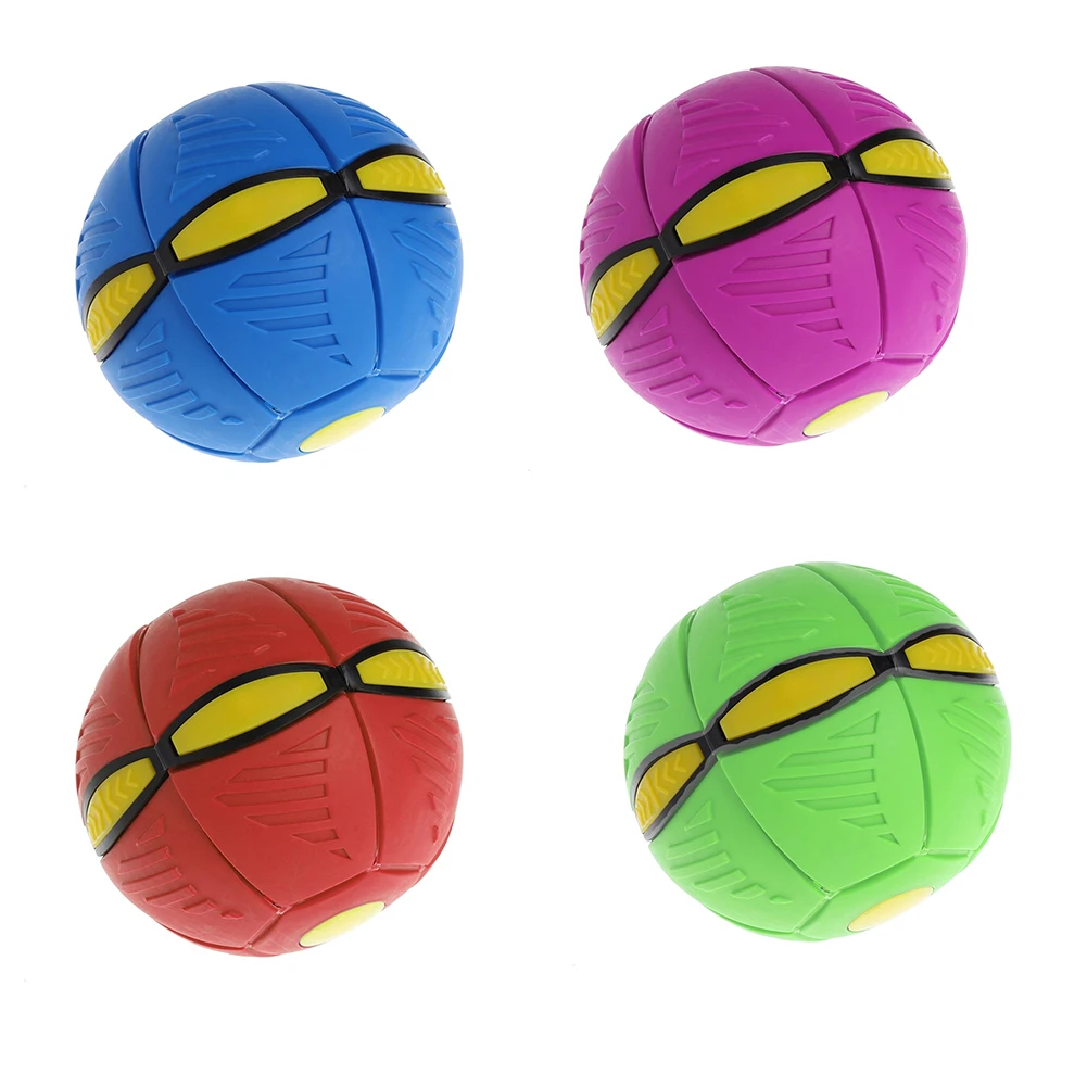 Elastic Deformation Ball Step Flat Exploding Balls Throw Flying Saucer Outdoor Training Kids Toys Stress Reliever Decompression
Elastic Deformation Ball Step Flat Exploding Balls Throw Flying Saucer Outdoor Training Kids Toys Stress Reliever Decompression