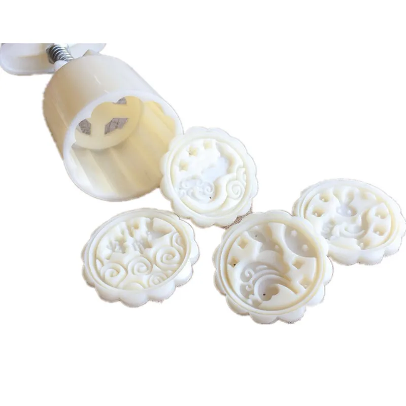 4PCS/Set Mooncake Mold Mid-autumn Festival Supplies Moon Cake Cutter Molds Printing Dessert Plate Tool Kitchen Baking Tool TSLM2
4PCS/Set Mooncake Mold Mid-autumn Festival Supplies Moon Cake Cutter Molds Printing Dessert Plate Tool Kitchen Baking Tool TSLM2