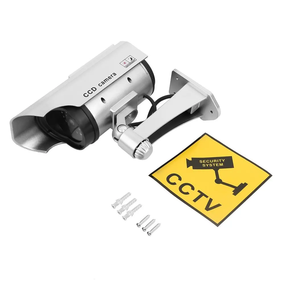 Манекен Камера Солнечный Батарея питание мерцания Мигать Светодиодный поддельные для дома и улицы, для наблюдения, безопасности, Камера Пу... 
Манекен Камера Солнечный Батарея питание мерцания Мигать Светодиодный поддельные для дома и улицы, для наблюдения, безопасности, Камера Пу...