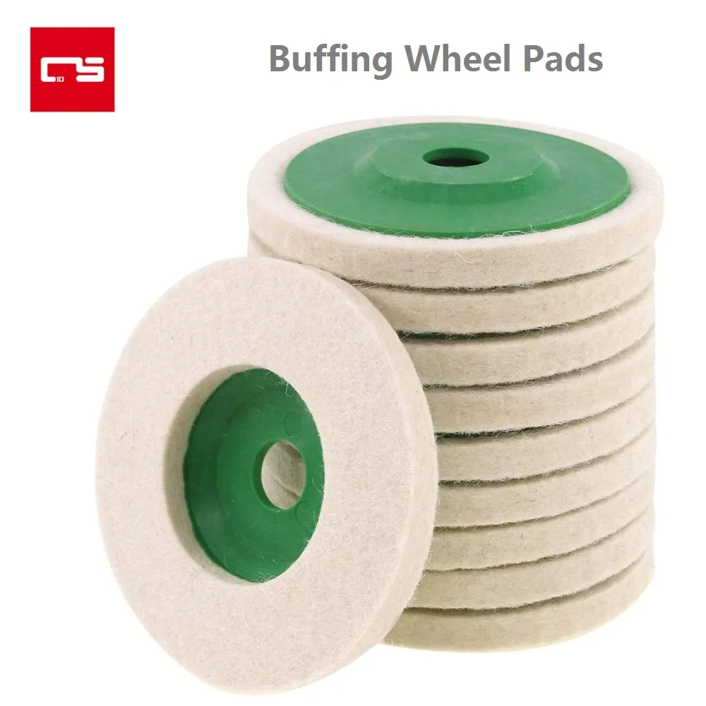 Buffing Pads 4 inch 100mm Wool Polishing Wheel for Angle Grinder Wheel Disc Polish Automobile Metal Marble Glass Ceramics Wood
Buffing Pads 4 inch 100mm Wool Polishing Wheel for Angle Grinder Wheel Disc Polish Automobile Metal Marble Glass Ceramics Wood
