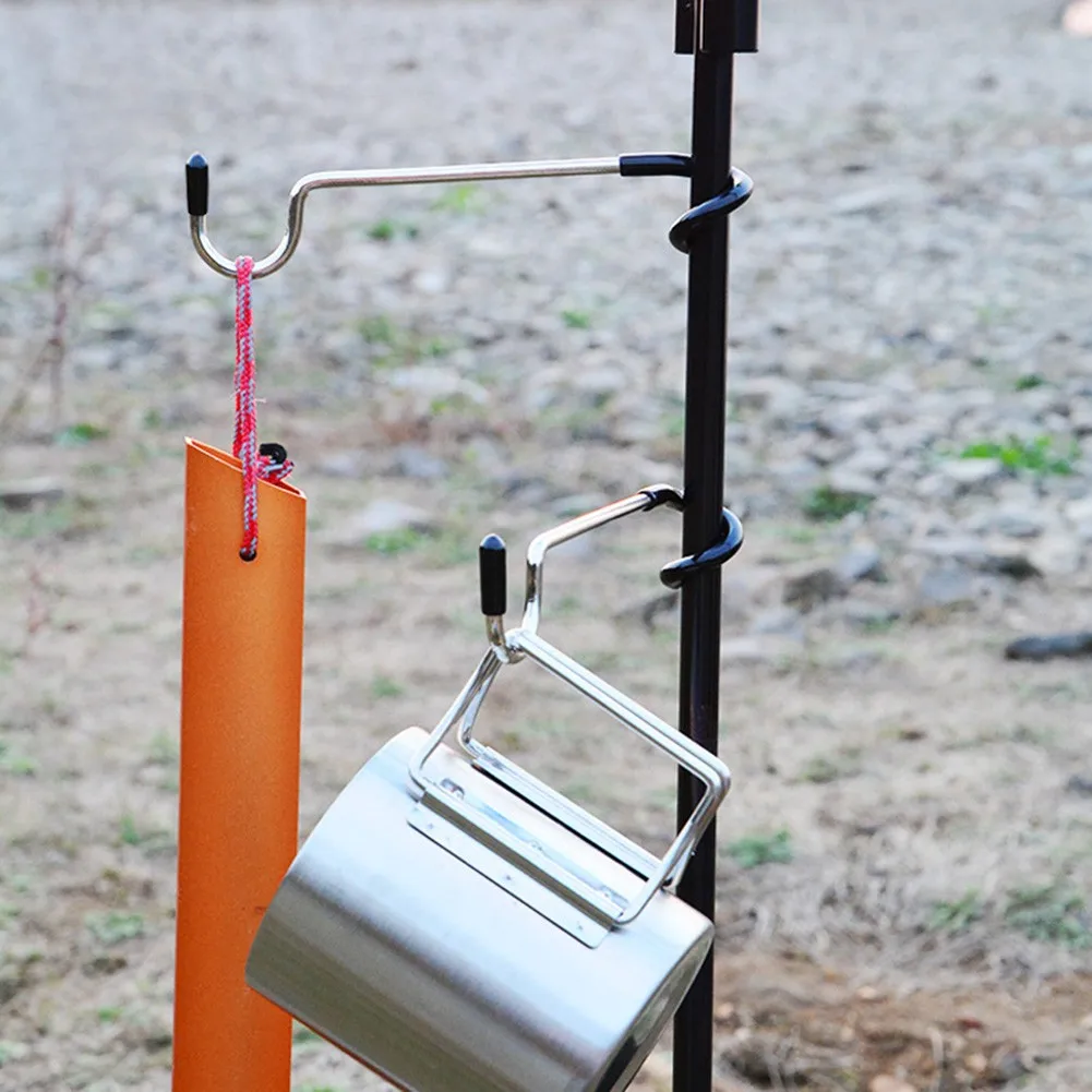 Tent Pole Lamp Holder Hook Multifunctional Outdoor Universal Hook S Type Lantern Hanger Camping Tent Travel Hiking Accessories
Tent Pole Lamp Holder Hook Multifunctional Outdoor Universal Hook S Type Lantern Hanger Camping Tent Travel Hiking Accessories
