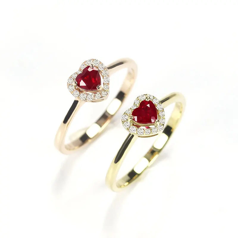 Vintage Ruby Ring For Women Heart Shape Red Gemstone Rings AAA Zircon Diamond Ring Engagement Party Wedding Fine Jewelry Gifts
Vintage Ruby Ring For Women Heart Shape Red Gemstone Rings AAA Zircon Diamond Ring Engagement Party Wedding Fine Jewelry Gifts