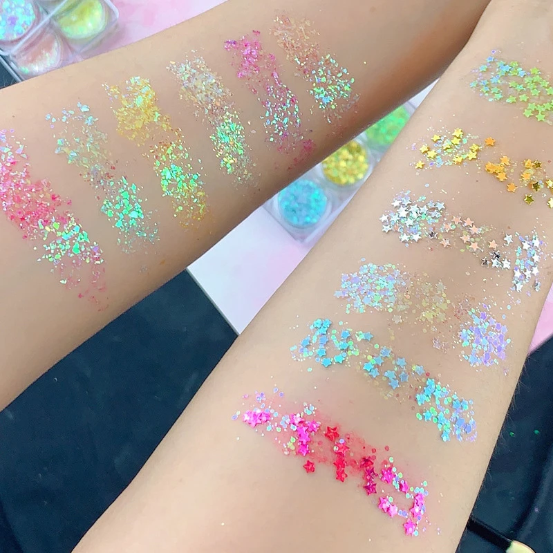 6pcs/set Cosmetics Holiday Shiny Ultra-Thin Sequins Nail Stickers Sequins Eyeshadow Glitter SK88
6pcs/set Cosmetics Holiday Shiny Ultra-Thin Sequins Nail Stickers Sequins Eyeshadow Glitter SK88