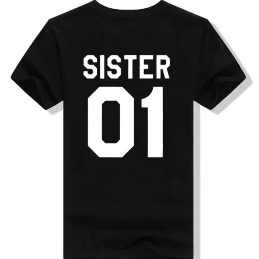 Brother Sister Letter Print T Shirt Women Short Sleeve O Neck Loose Tshirt 2020 Summer Fashion Women Tee Shirt Tops
Brother Sister Letter Print T Shirt Women Short Sleeve O Neck Loose Tshirt 2020 Summer Fashion Women Tee Shirt Tops