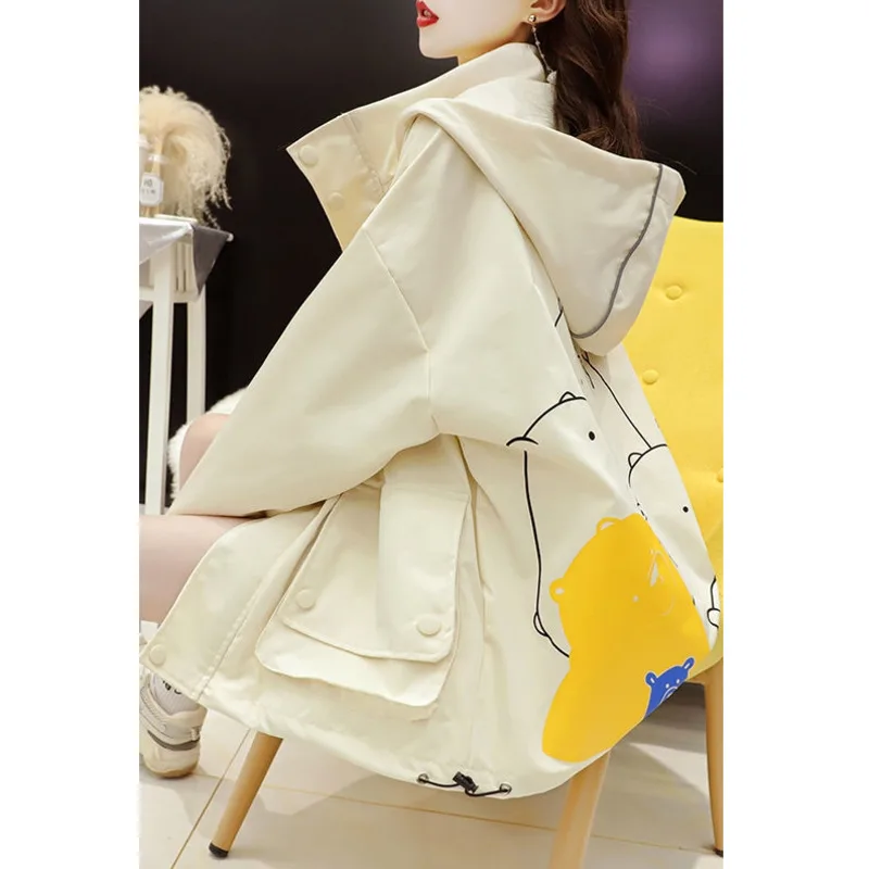 Net Red Frock Coat Women's Spring And Autumn 2021 New Spring Korean Loose Casual Western Fashion Versatile Windbreaker
Net Red Frock Coat Women's Spring And Autumn 2021 New Spring Korean Loose Casual Western Fashion Versatile Windbreaker
