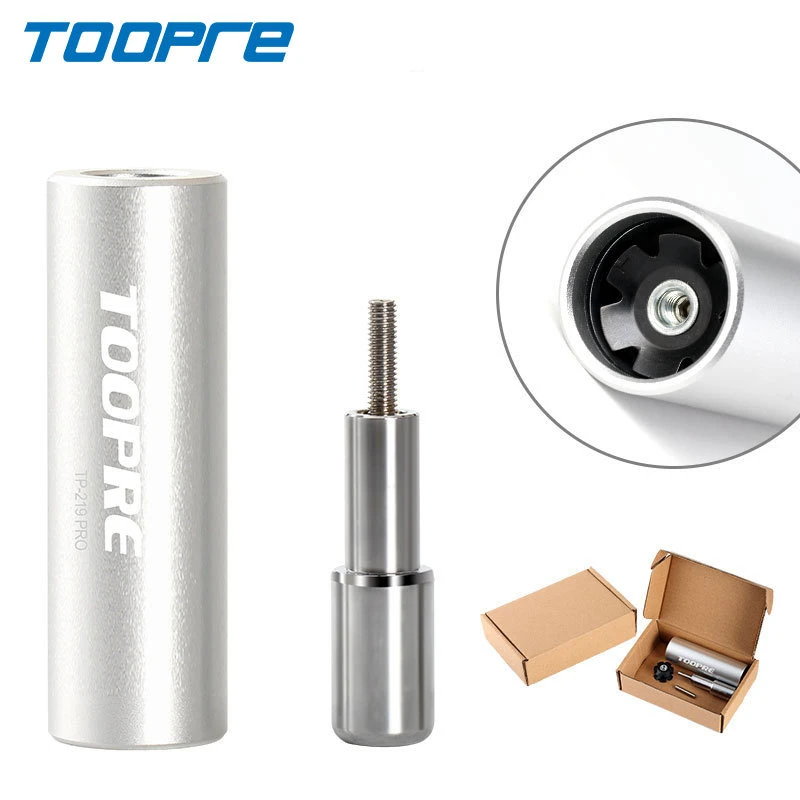 TOOPRE Bike Threadless Headset Star Nut Install Tool Expansion Sleeve Setting Installer Driver Fit For 1 1/8" 28.6 Fork Steerer
TOOPRE Bike Threadless Headset Star Nut Install Tool Expansion Sleeve Setting Installer Driver Fit For 1 1/8" 28.6 Fork Steerer