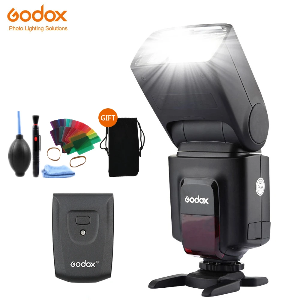 Вспышка Godox TT520 II Flash TT520II + комплект цветных фильтров|Фотовспышки| |