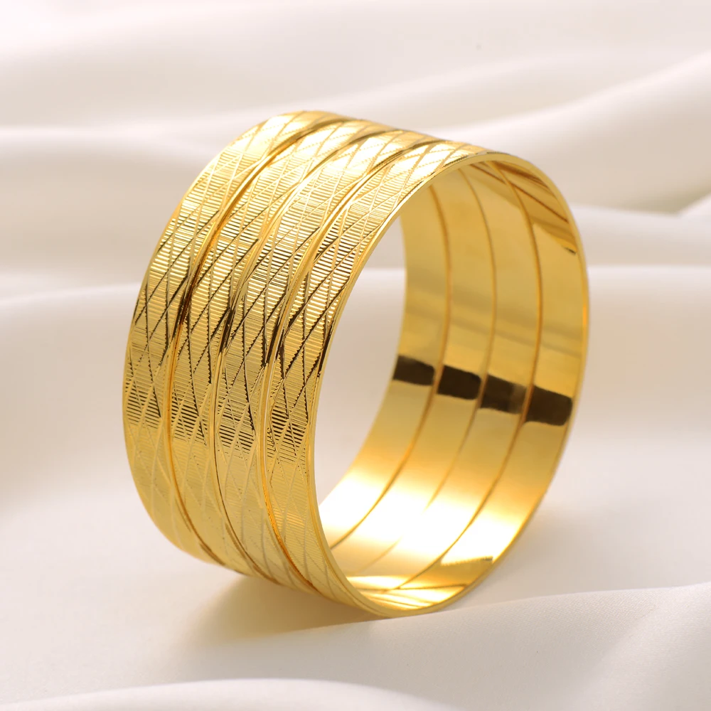 24K gold plated Bangles Ethiopian Africa Fashion Gold Color Bangles For Women African Bride Wedding Bracelet Jewelry Gifts
24K gold plated Bangles Ethiopian Africa Fashion Gold Color Bangles For Women African Bride Wedding Bracelet Jewelry Gifts