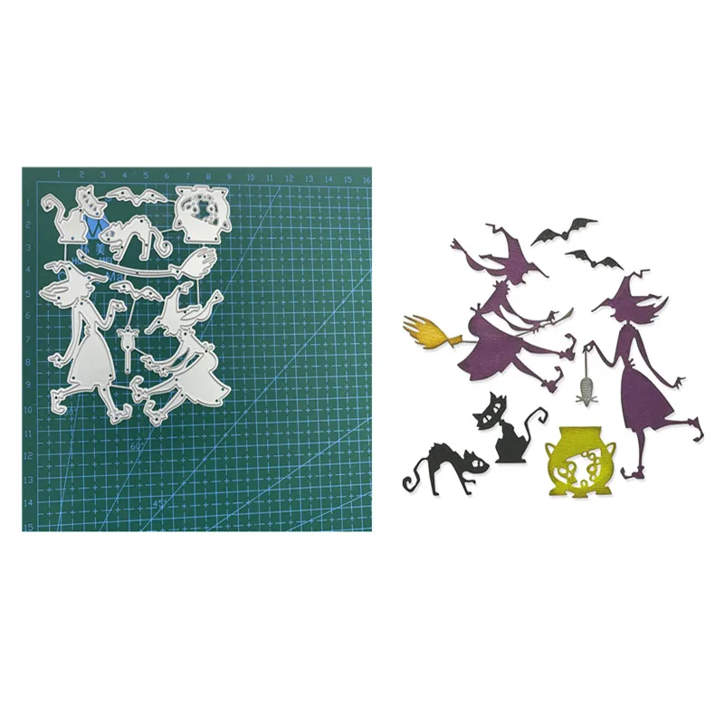 Halloween Grils Metal Cutting Dies For Cut Paper Craft Making Window Decoration Greeting Card Scrapbooking No Stamps 2022 New 
Halloween Grils Metal Cutting Dies For Cut Paper Craft Making Window Decoration Greeting Card Scrapbooking No Stamps 2022 New