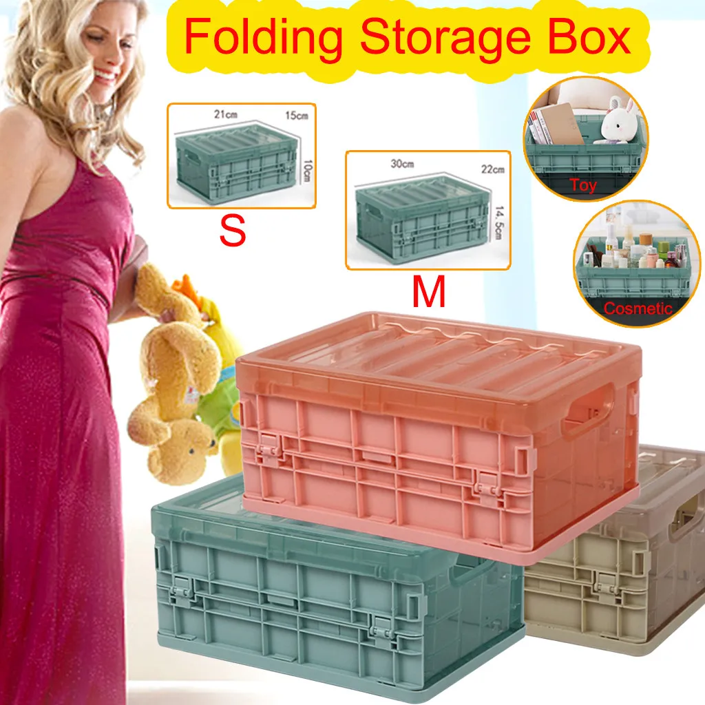 Plastic Folding Storage Container Basket Crate Box Stack Foldable Organizer Box Organizers Storage Bolsas De Almacenamiento
Plastic Folding Storage Container Basket Crate Box Stack Foldable Organizer Box Organizers Storage Bolsas De Almacenamiento