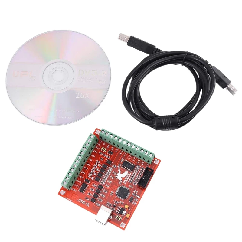 For MACH3 CNC Motion Module High-Precision 4-Axis Control USB Interface For Engraving Machine 3D Printer Machine Tool
For MACH3 CNC Motion Module High-Precision 4-Axis Control USB Interface For Engraving Machine 3D Printer Machine Tool