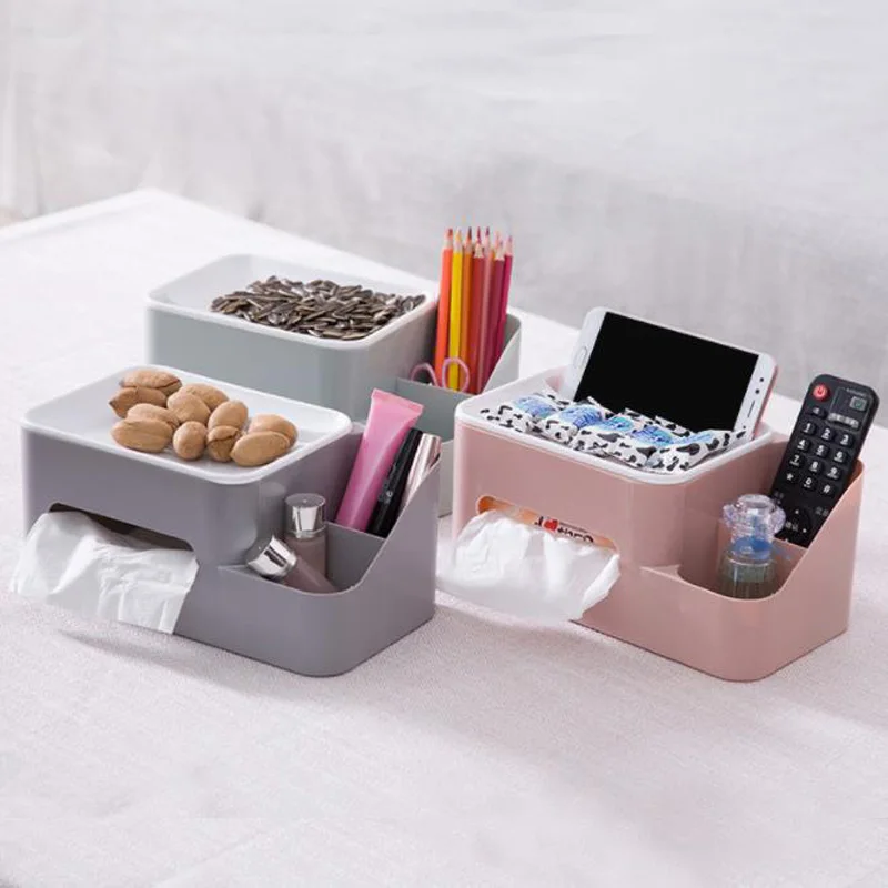 Multi-functional Plastic Makeup Organizer Box Cosmetics Storage Container Plastic Napkin Paper Holder Jewelry Organizer
Multi-functional Plastic Makeup Organizer Box Cosmetics Storage Container Plastic Napkin Paper Holder Jewelry Organizer
