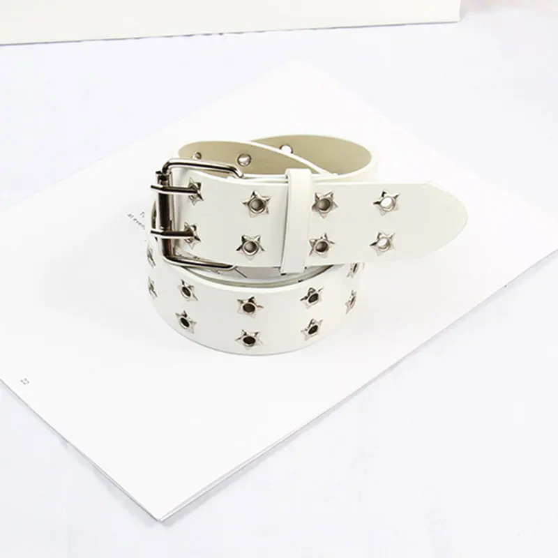 Designer Harajuku Black White Wide Belt For Women Canvas Web Double Grommet Eyelet Hole Buckle Belt Waist Strap Belts
Designer Harajuku Black White Wide Belt For Women Canvas Web Double Grommet Eyelet Hole Buckle Belt Waist Strap Belts