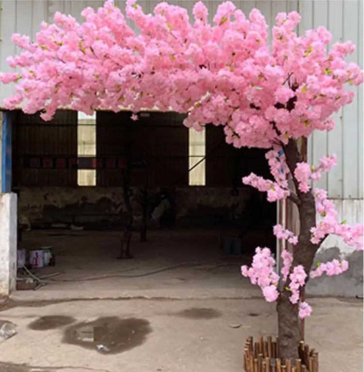 pink flower tree Imitation plants Cherry tree Interior decoration fake tree 
pink flower tree Imitation plants Cherry tree Interior decoration fake tree