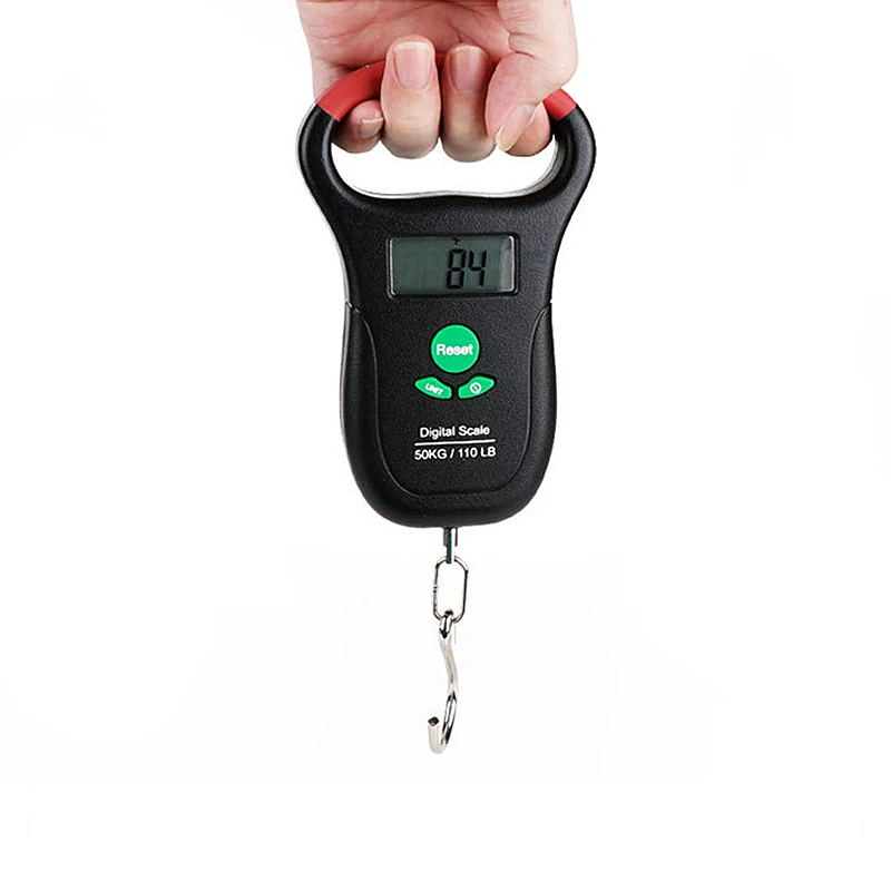 50KG Mini Digital Scale For Fishing Luggage Travel Weighting Steelyard Portable Electronic Hanging Hook Scale
50KG Mini Digital Scale For Fishing Luggage Travel Weighting Steelyard Portable Electronic Hanging Hook Scale