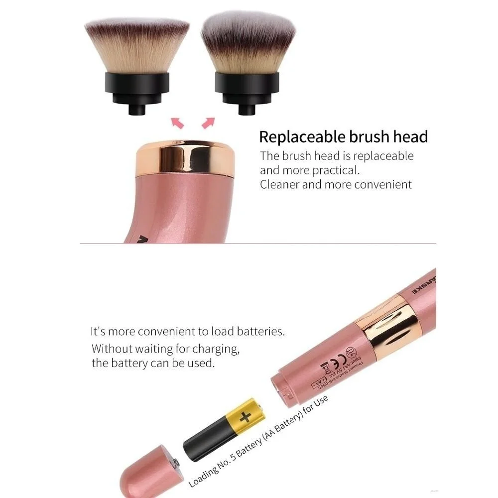 Brush Electric Multifunction Makeup Portable Loose Powder Beauty Tool 360 Degree Rotation Non-toxic Rechargeable Makeup Brush
Brush Electric Multifunction Makeup Portable Loose Powder Beauty Tool 360 Degree Rotation Non-toxic Rechargeable Makeup Brush