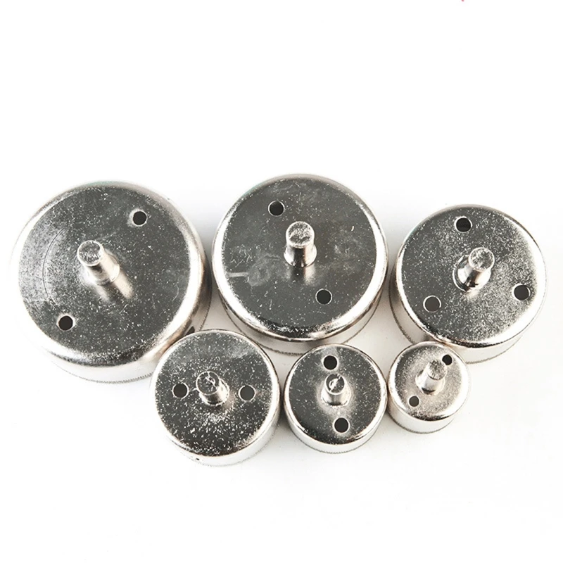 6pcs/set 30-80mm Diamond Coated Hole Saw Drill Bits for Tiles Marble Glass Ceramic Drilling Tools
6pcs/set 30-80mm Diamond Coated Hole Saw Drill Bits for Tiles Marble Glass Ceramic Drilling Tools