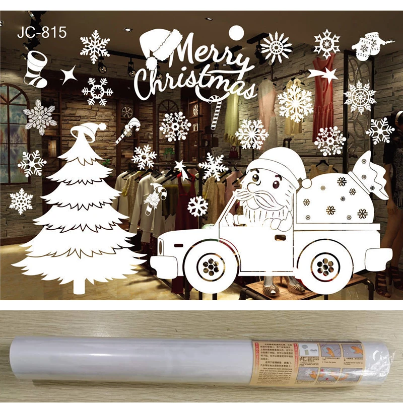 Christmas Decorative Decal Window Stickers Removable DIY Glass Wall Merry Christmas Snowflake Santa For Home New Year Sticker
Christmas Decorative Decal Window Stickers Removable DIY Glass Wall Merry Christmas Snowflake Santa For Home New Year Sticker