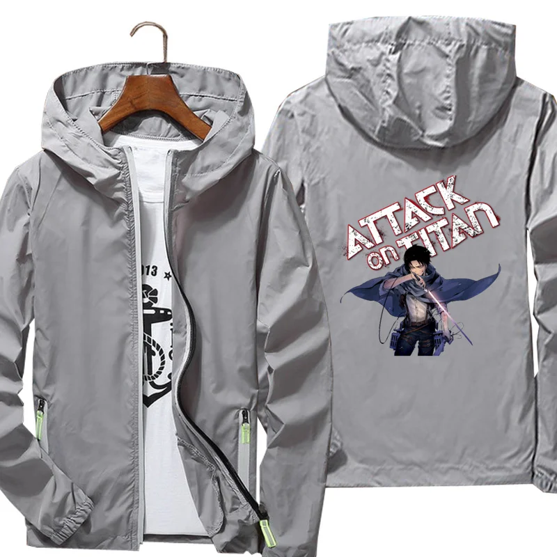 Мужская ветрозащитная куртка Levi Attack On Titan, демисезонная брендовая светоотражающая куртка с принтом от солнца, 2021
Мужская ветрозащитная куртка Levi Attack On Titan, демисезонная брендовая светоотражающая куртка с принтом от солнца, 2021