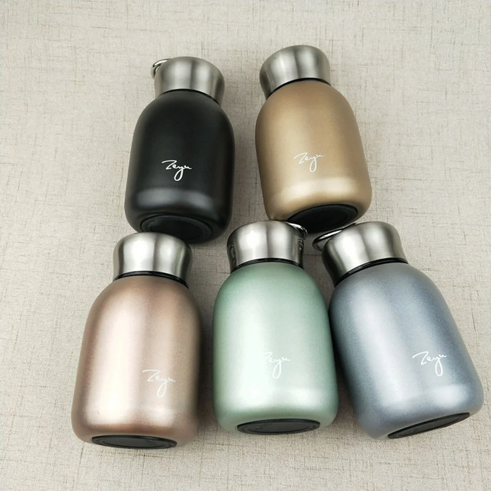 Mini vacuum coffee bottle 300ml, stainless steel thermos, travel water bottle
Mini vacuum coffee bottle 300ml, stainless steel thermos, travel water bottle
