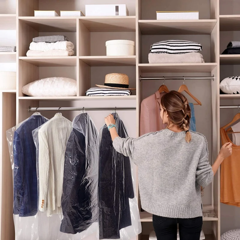 CSS Dry Cleaner Bags 50 Pack Dustproof Dry Cleaning Bags for Luggage,Dresses,Linens,Storage or Travel,59 x 23.6 Inches
CSS Dry Cleaner Bags 50 Pack Dustproof Dry Cleaning Bags for Luggage,Dresses,Linens,Storage or Travel,59 x 23.6 Inches