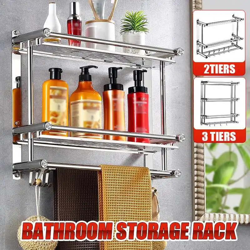 Bathroom Accessories Set Stainless Steel Robe Hooks Paper Holder 3 Layer Towel Holder Soap Dish Wall Mounted Toilet Brush Holder
Bathroom Accessories Set Stainless Steel Robe Hooks Paper Holder 3 Layer Towel Holder Soap Dish Wall Mounted Toilet Brush Holder
