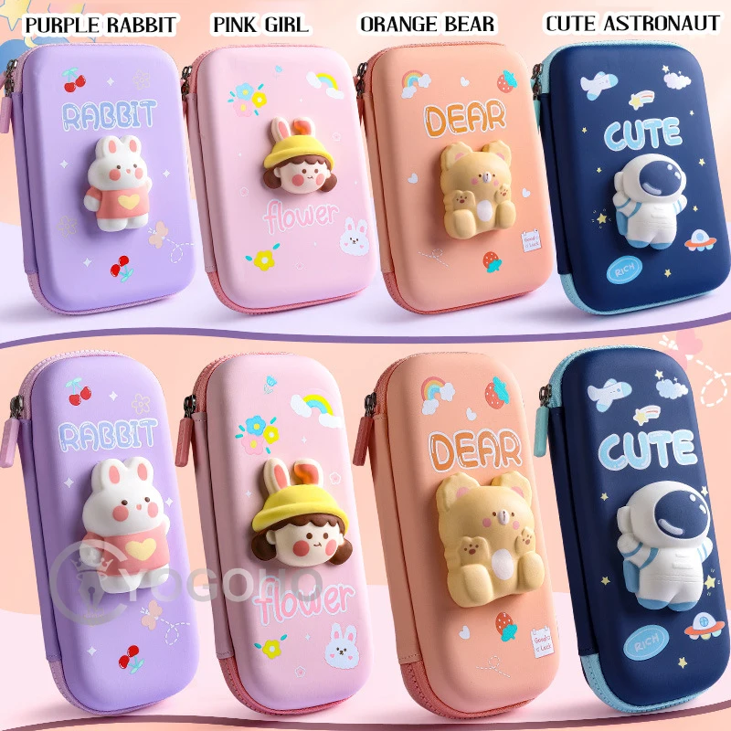 3D Waterproof EVA Pencil Cases EVA Pen Bag for School Girl Kawaii Stationery Storage Gift Box Rulers Pouch Ruler Eraser Holder
3D Waterproof EVA Pencil Cases EVA Pen Bag for School Girl Kawaii Stationery Storage Gift Box Rulers Pouch Ruler Eraser Holder