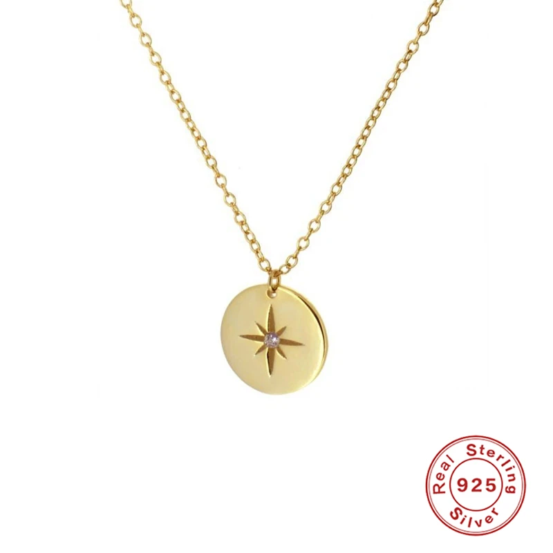 BOAKO Plata De Ley 925 Necklace For Women Anise Star Chain Around The Neck Collares Para Mujer Bijoux Femme Collares Goth
BOAKO Plata De Ley 925 Necklace For Women Anise Star Chain Around The Neck Collares Para Mujer Bijoux Femme Collares Goth