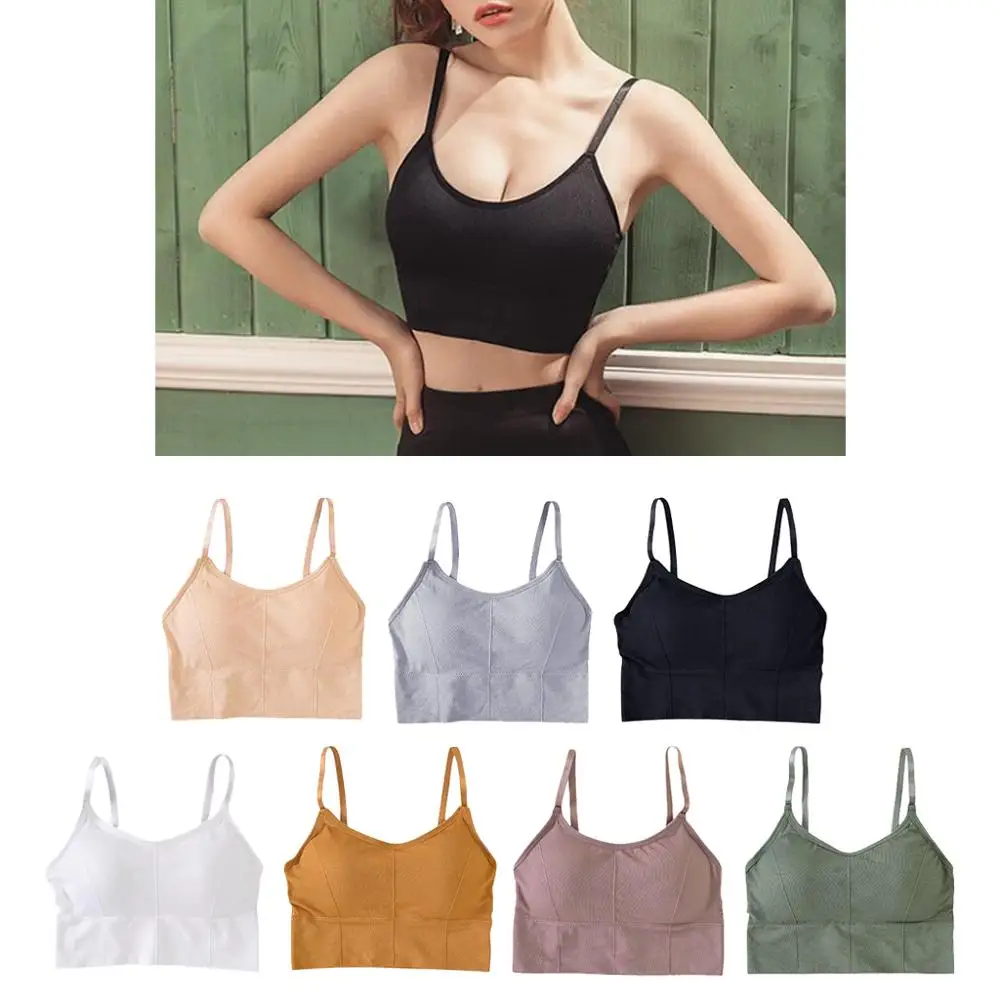 Women Bras Breathable Sports Bra Anti-sweat Shockproof Padded Sports Bra Yoga Top Athletic Gym Running Fitness Workout Sport Top
Women Bras Breathable Sports Bra Anti-sweat Shockproof Padded Sports Bra Yoga Top Athletic Gym Running Fitness Workout Sport Top