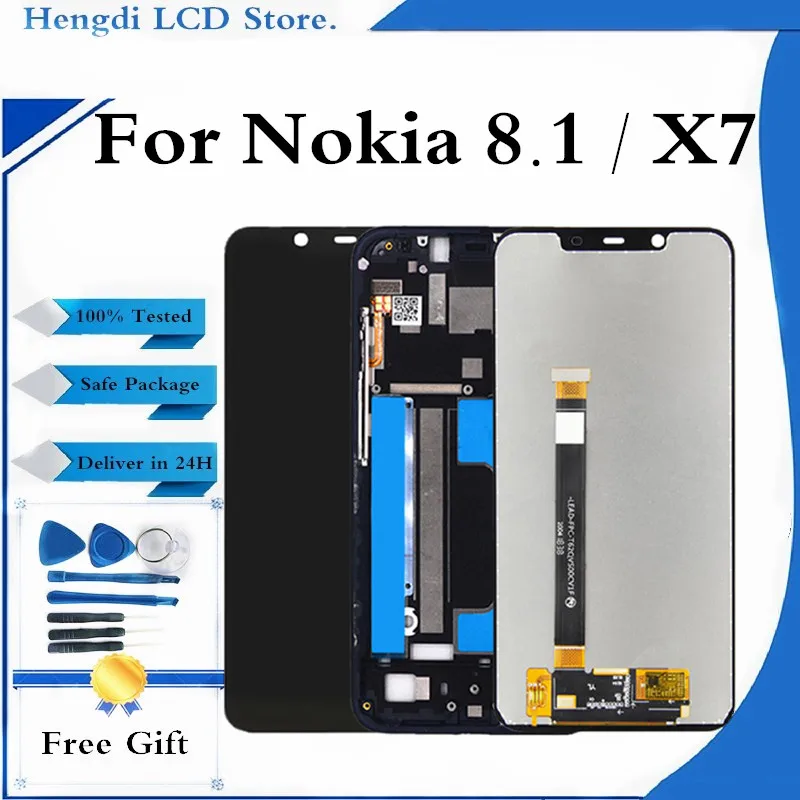 ЖК-дисплей с сенсорной панелью и дигитайзером для Nokia X7, сменный ЖК-экран с рамкой для Nokia
ЖК-дисплей с сенсорной панелью и дигитайзером для Nokia X7, сменный ЖК-экран с рамкой для Nokia