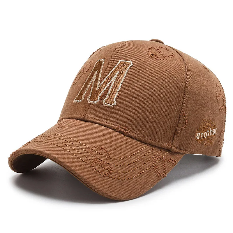 Hat Lady Korean embroidery M-letter baseball cap casual cap men's fashion sun hat sunscreen
Hat Lady Korean embroidery M-letter baseball cap casual cap men's fashion sun hat sunscreen