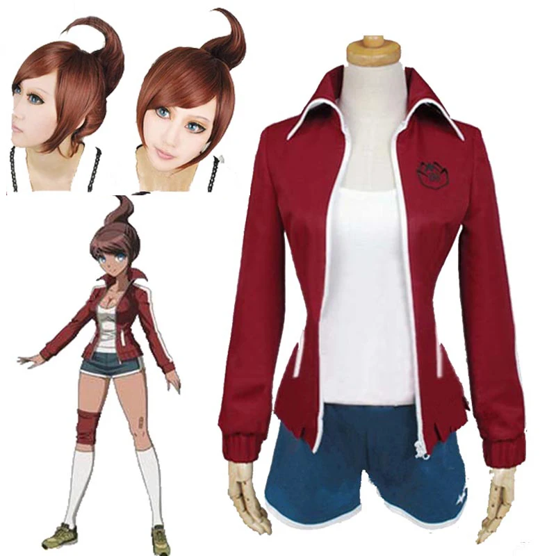 Dangan Ronpa Danganronpa Cosplay Costumes Aoi Asahina Uniform Wine Red Shorts For Women Girls Anime Halloween Party Cosplay set
Dangan Ronpa Danganronpa Cosplay Costumes Aoi Asahina Uniform Wine Red Shorts For Women Girls Anime Halloween Party Cosplay set