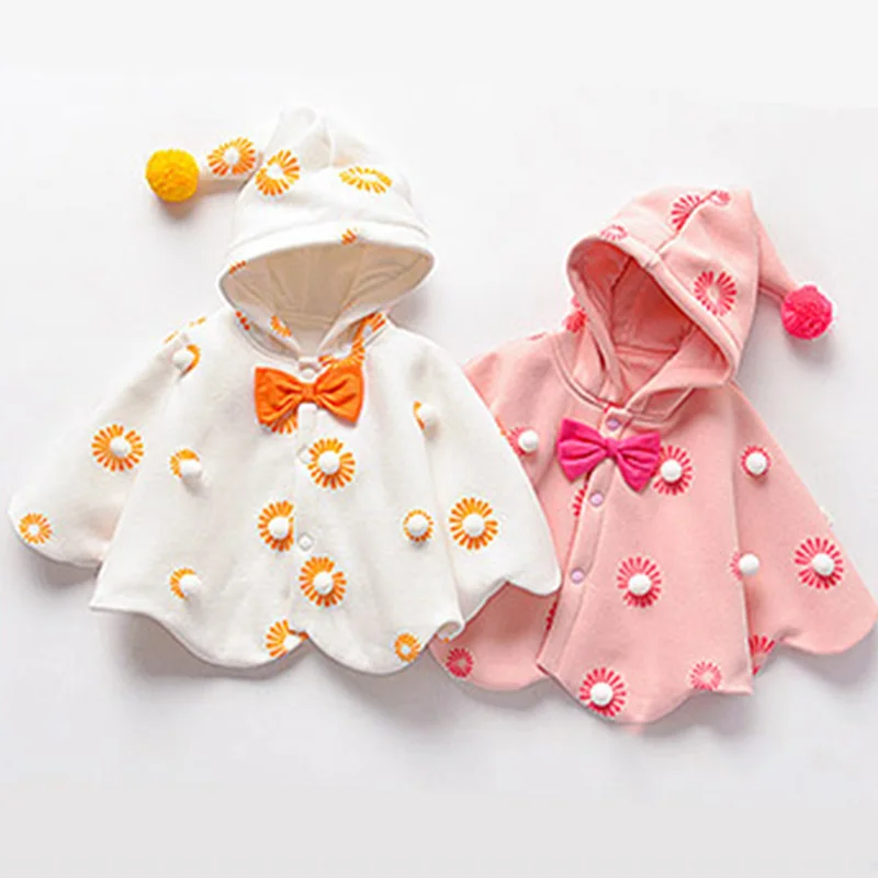 Autumn and Winter Clothes Children's Cloak Printing Plus Velvet Warmth Thick Windproof Infant Cloak Outing Hooded Baby Coats
Autumn and Winter Clothes Children's Cloak Printing Plus Velvet Warmth Thick Windproof Infant Cloak Outing Hooded Baby Coats