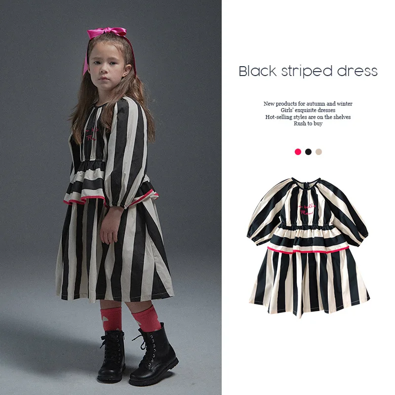 Girls Dresses 2021 Autumn New Dresses Doll Collar Princess Dress Girls Clothes Bubble Sleeve Girls Skirt Children's Clothing
Girls Dresses 2021 Autumn New Dresses Doll Collar Princess Dress Girls Clothes Bubble Sleeve Girls Skirt Children's Clothing