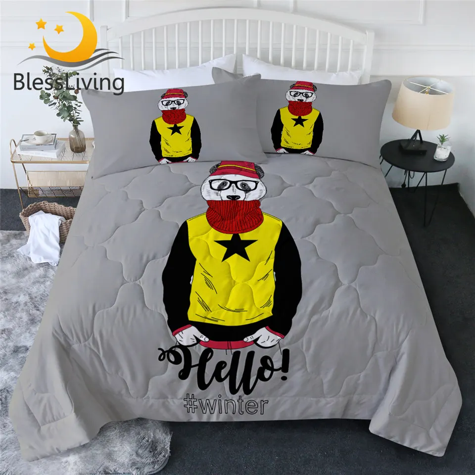 Забавное летнее стеганое одеяло с пандой для детей, пододеяльник с рисунком из мультфильма, серое тонкое стеганое одеяло с наволочкой, мягк...
Забавное летнее стеганое одеяло с пандой для детей, пододеяльник с рисунком из мультфильма, серое тонкое стеганое одеяло с наволочкой, мягк...